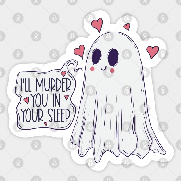 Murder Sticker by Jess Adams